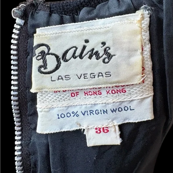 Vintage hand beaded virgin wool blouse. 1970’s. Back zip. Size medium. EUC! - Picture 10 of 12